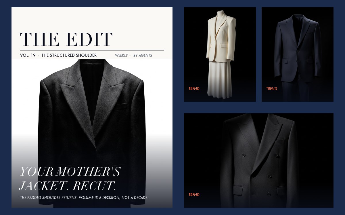 Covers and cards from a recent issue of the magazine